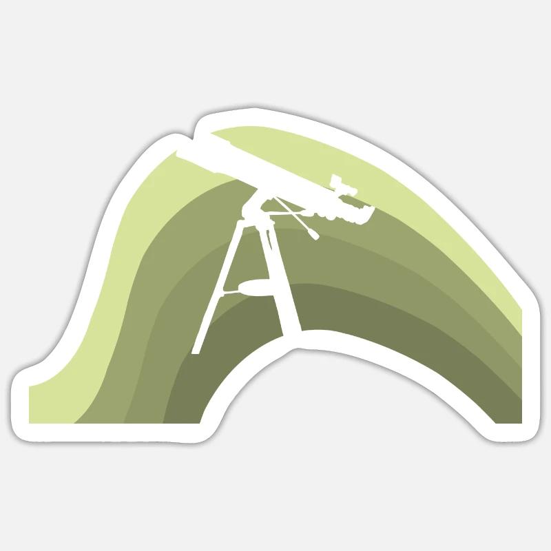 Astrophysics Physicist - Sticker size S (10 x 10 cm) - white matte