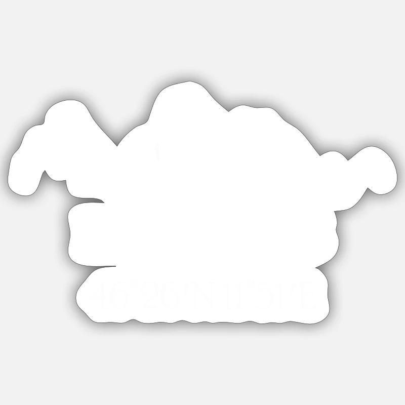 Dolomites Sticker size S (10 x 10 cm)