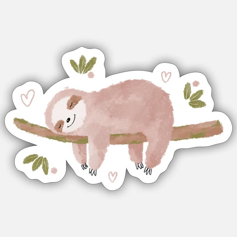Dormir Sticker taille S (10 x 10 cm)