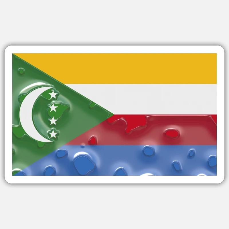 Comores comme Comores Sticker taille S (10 x 10 cm)