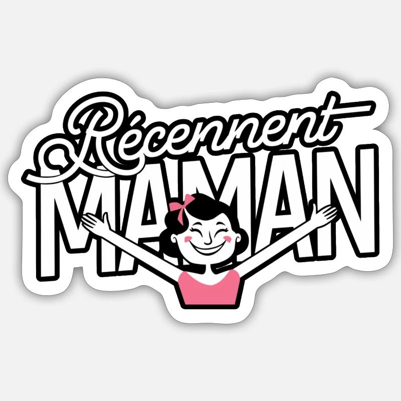 Muttertag Sticker Größe S (10 x 10 cm)