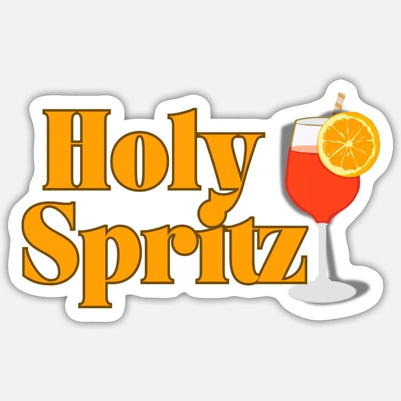 Holy Spritz Sticker Größe S (10 x 10 cm)