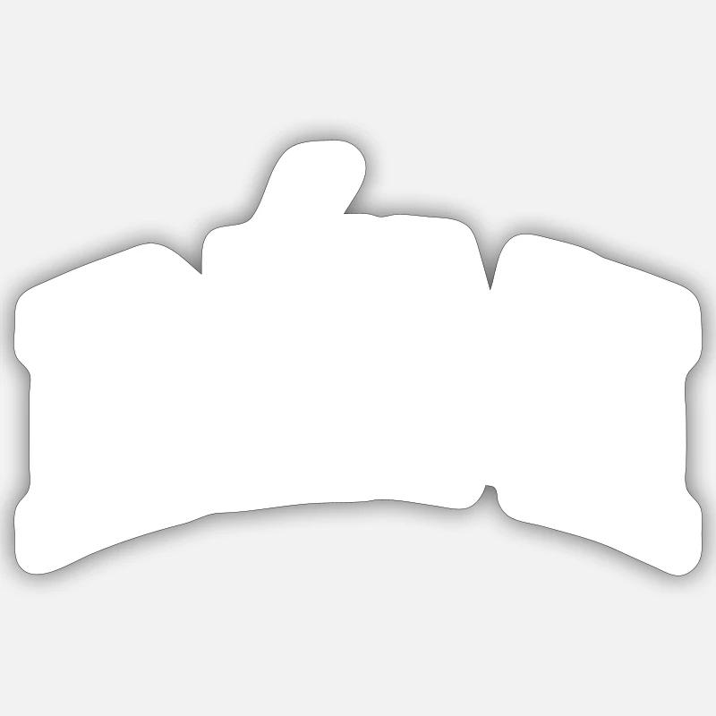 Sticker Größe S (10 x 10 cm) - 