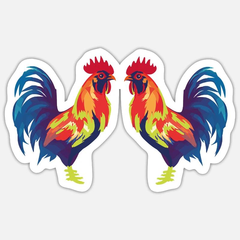 Sticker taille S (10 x 10 cm) - 