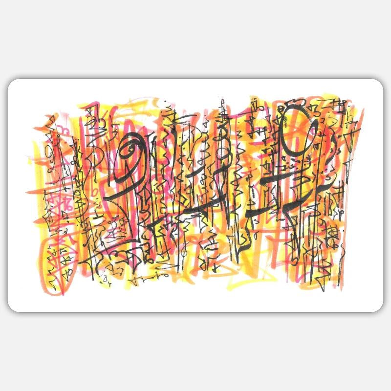 Sticker Größe S (10 x 10 cm) -