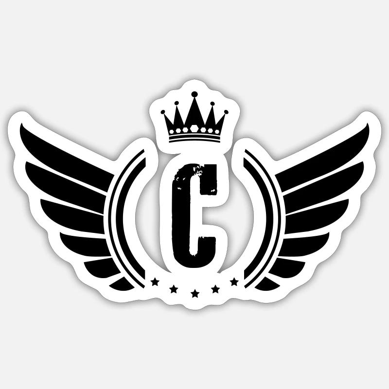 Escudo de armas C Pegatina