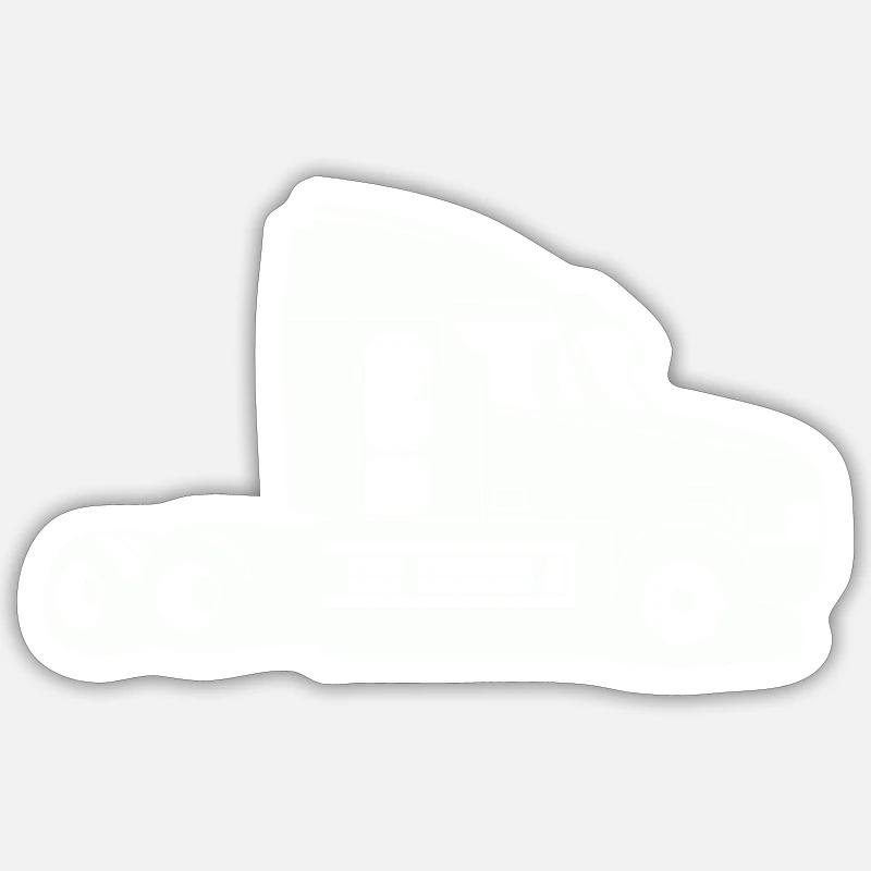 camion Sticker taille S (10 x 10 cm)