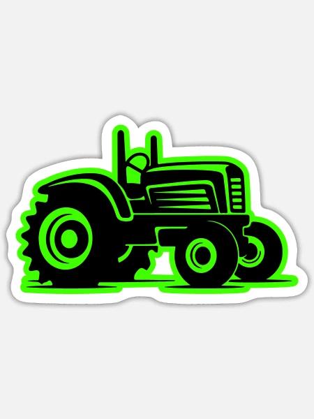 - Sticker size S (10 x 10 cm) - white matte