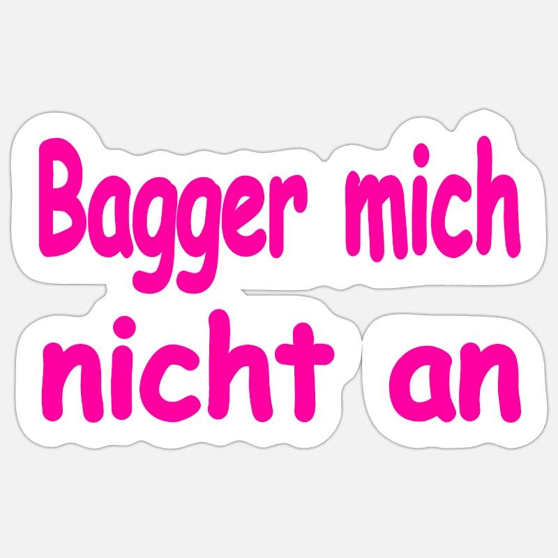 Party - Sticker Größe S (10 x 10 cm) - Mattweiß