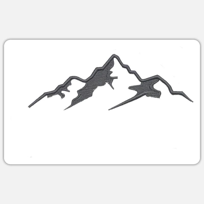 Mountain Sticker size S (10 x 10 cm)