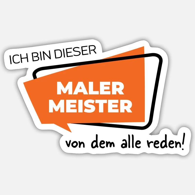 Sticker Größe S (10 x 10 cm) - 