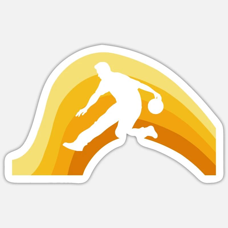 Bowling Strike Bowling Team Sticker size S (10 x 10 cm)
