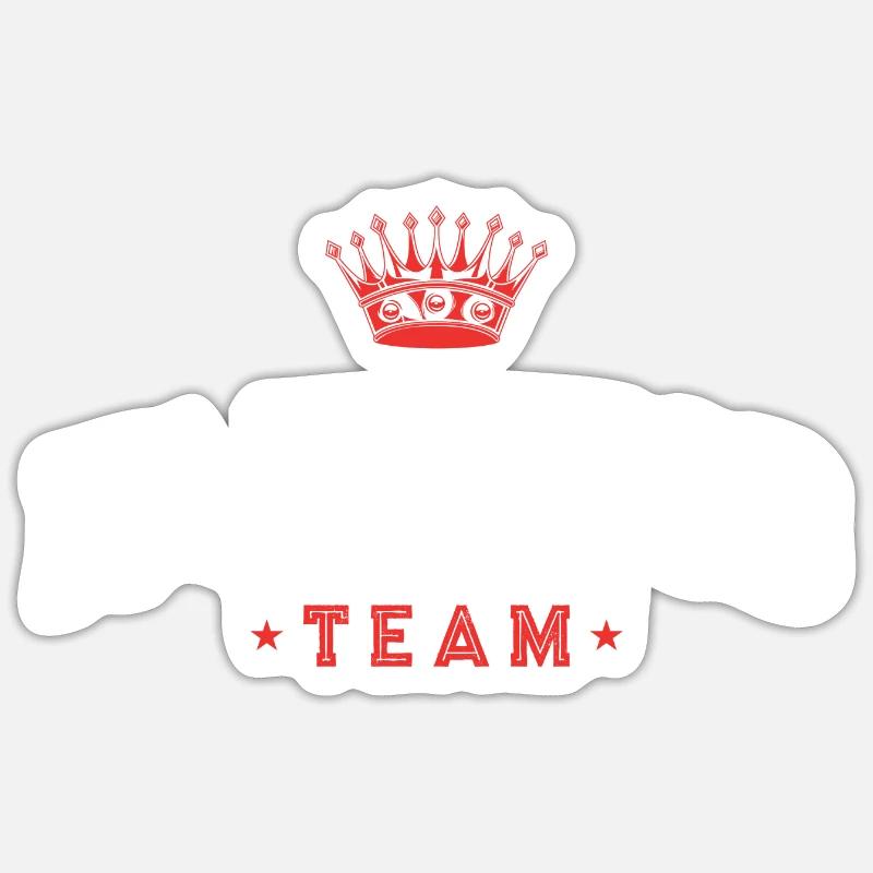 Farming Team - Sticker Größe S (10 x 10 cm) - Mattweiß