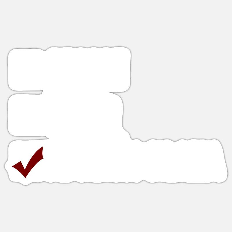 Sticker taille S (10 x 10 cm) - 