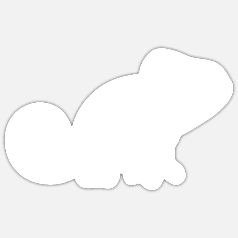 chameleon Sticker size S (10 x 10 cm)