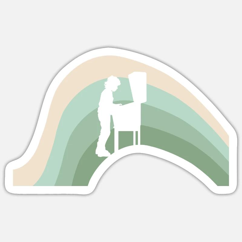 Sticker taille S (10 x 10 cm) - 