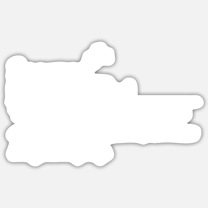 Snoozen - Funny German expression Sticker size S (10 x 10 cm)