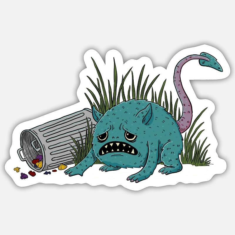 Czesio - Sticker Größe S (10 x 10 cm) - Mattweiß