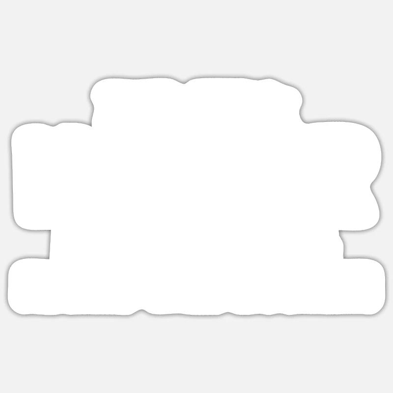 Holger - Sticker Größe S (10 x 10 cm) - Mattweiß