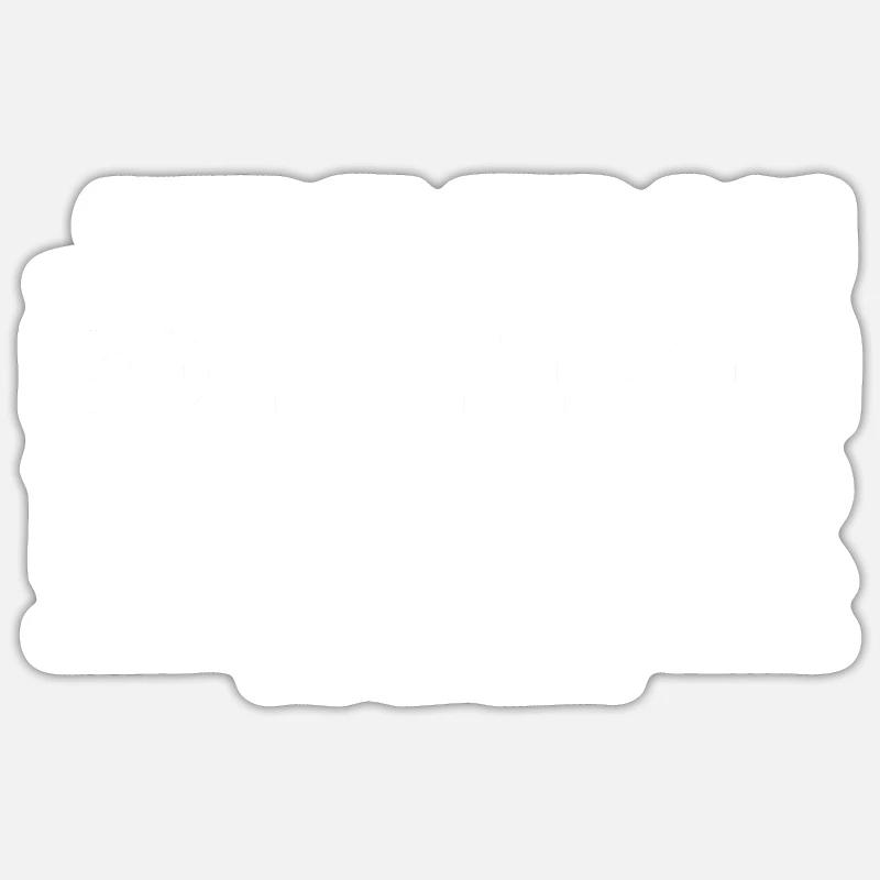 Holger - Sticker taille S (10 x 10 cm) - blanc mat