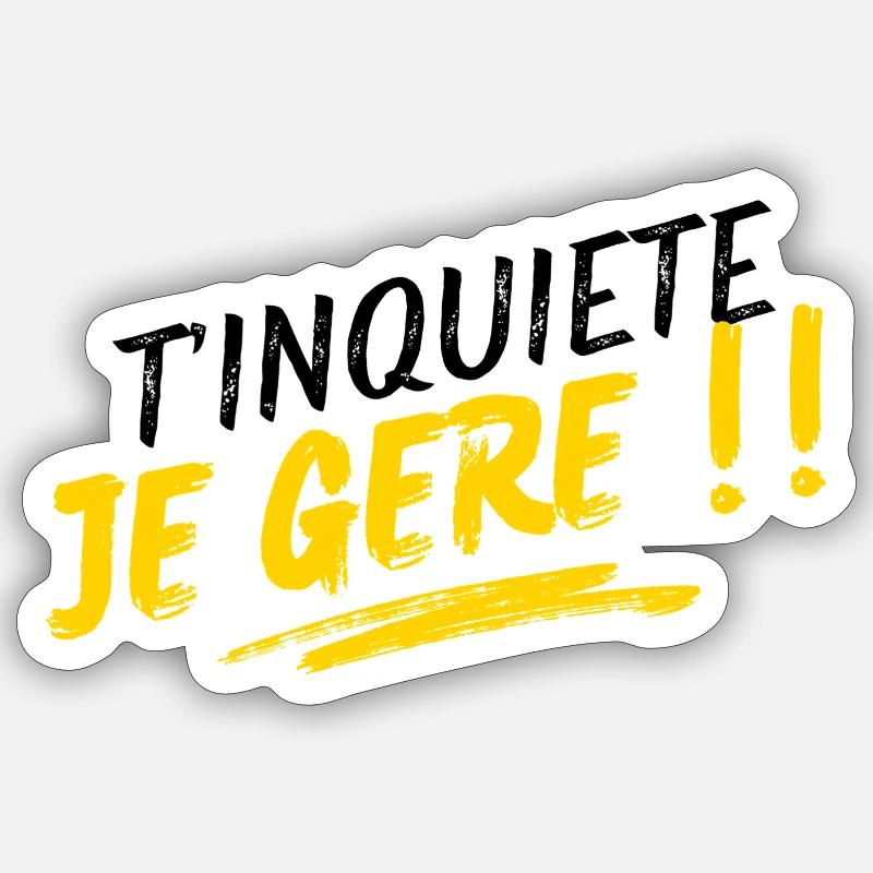 Sticker taille S (10 x 10 cm) - 