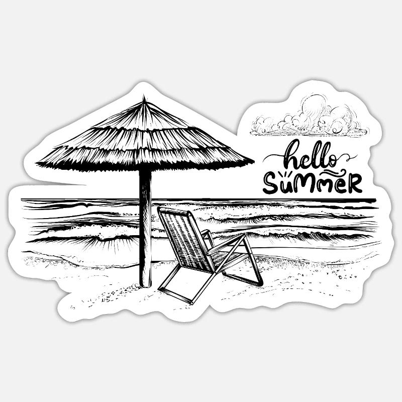 Sticker Größe S (10 x 10 cm) - 