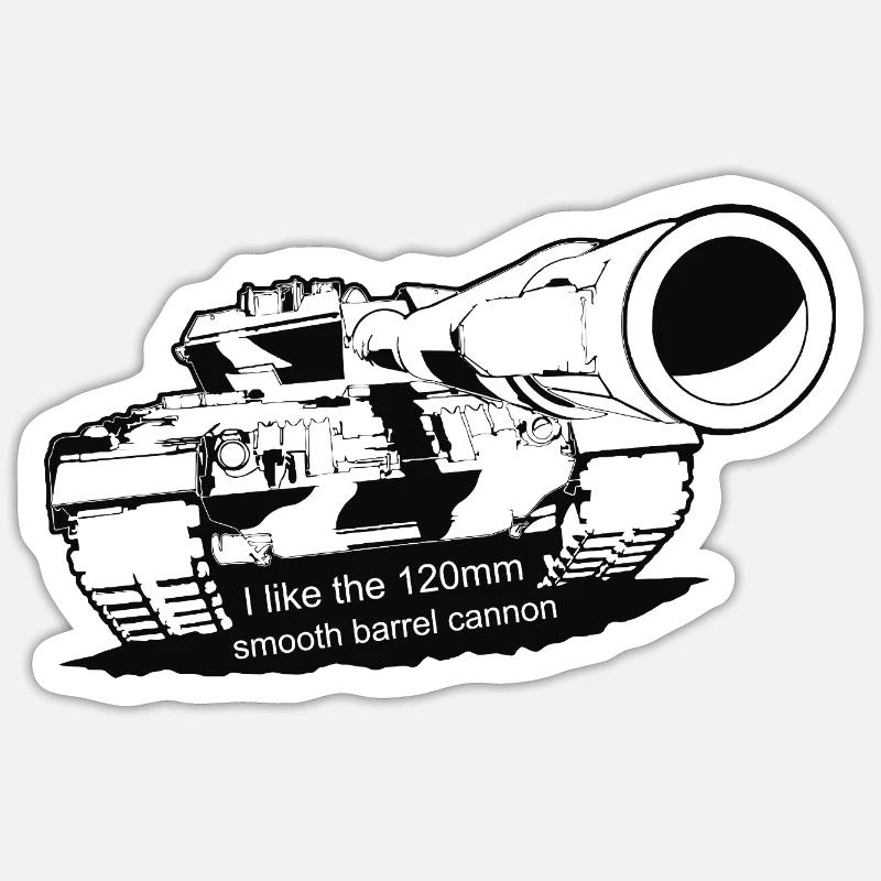 Leopard - Sticker size S (10 x 10 cm) - white matte