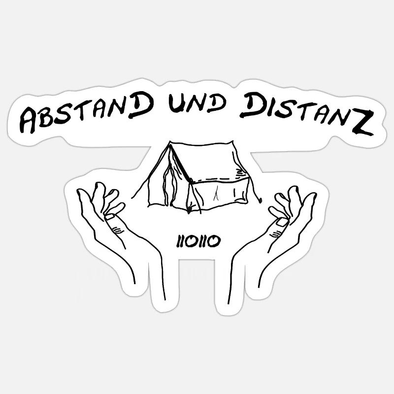 Sticker Größe S (10 x 10 cm) - 