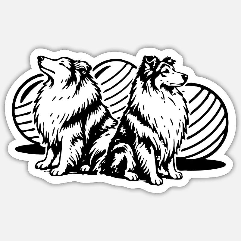 Sticker Größe S (10 x 10 cm) -