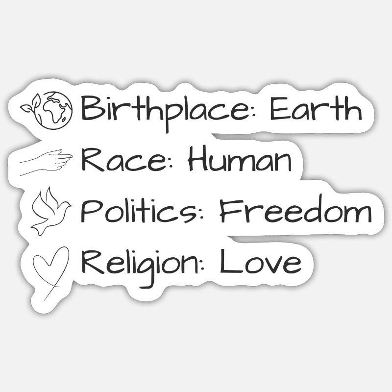 Sticker size S (10 x 10 cm) - 