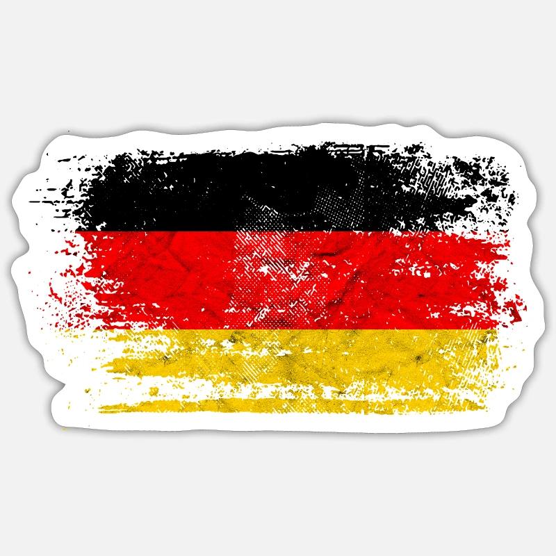 Germany Vintage - Eagle Crest Gift Sticker size S (10 x 10 cm)