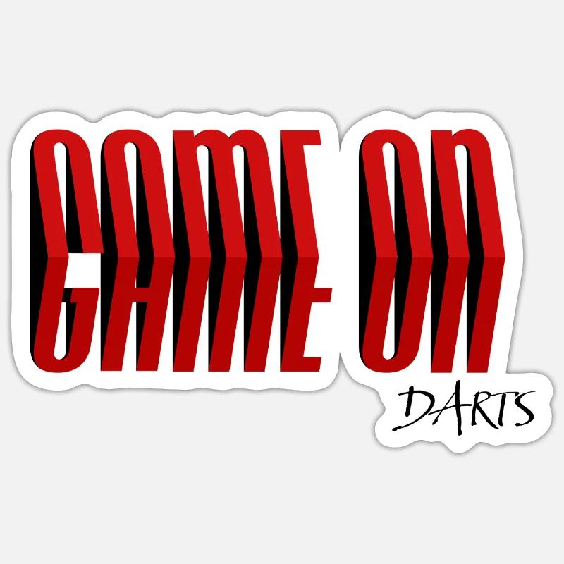 jeu de fléchettes Sticker taille S (10 x 10 cm)