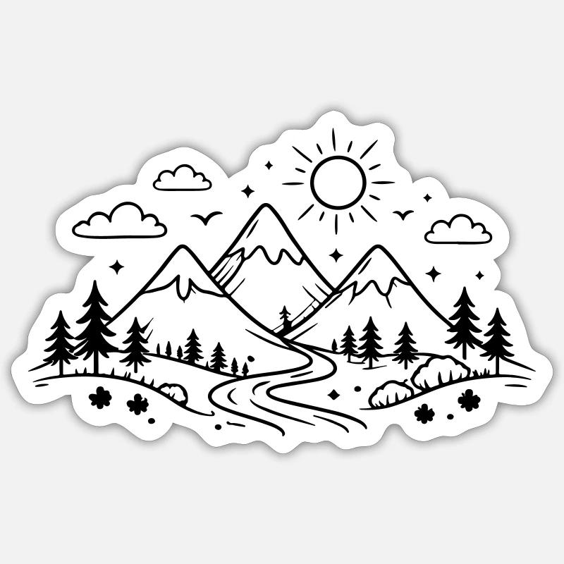 Sticker Größe S (10 x 10 cm) - 