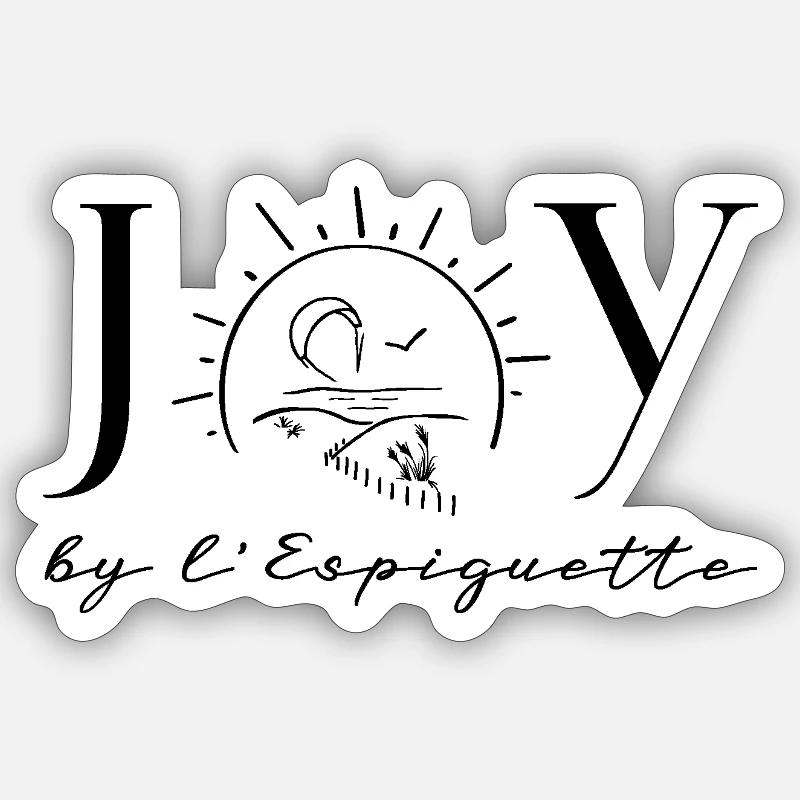 Logo_devant - Sticker taille S (10 x 10 cm) - blanc mat