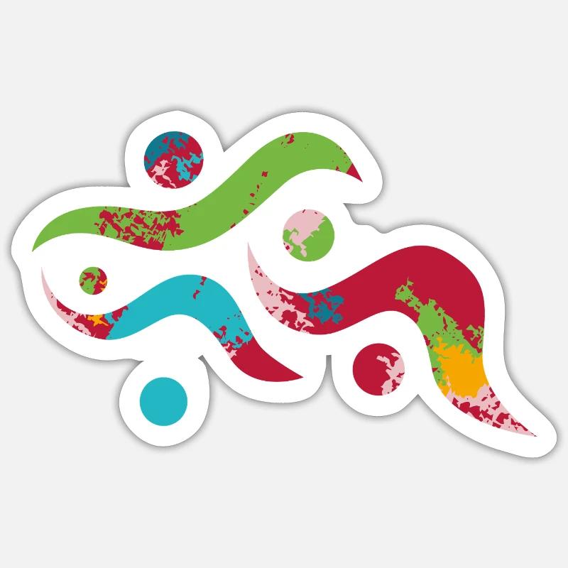 Sticker Größe S (10 x 10 cm) - 