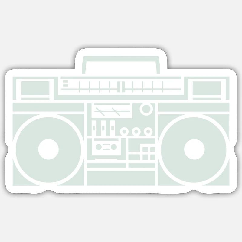 Sticker taille S (10 x 10 cm) - 