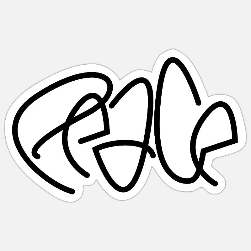 Sticker size S (10 x 10 cm) - 