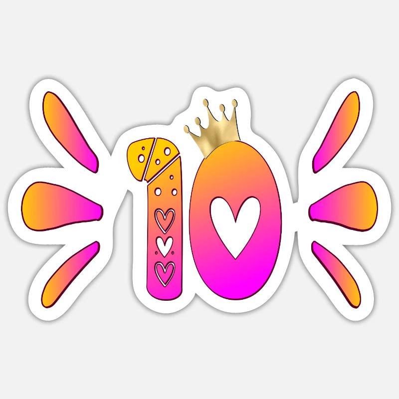 Sticker size S (10 x 10 cm) - 