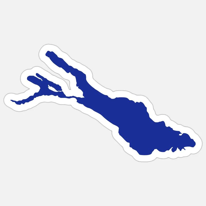 Bodensee Sticker Größe S (10 x 10 cm)