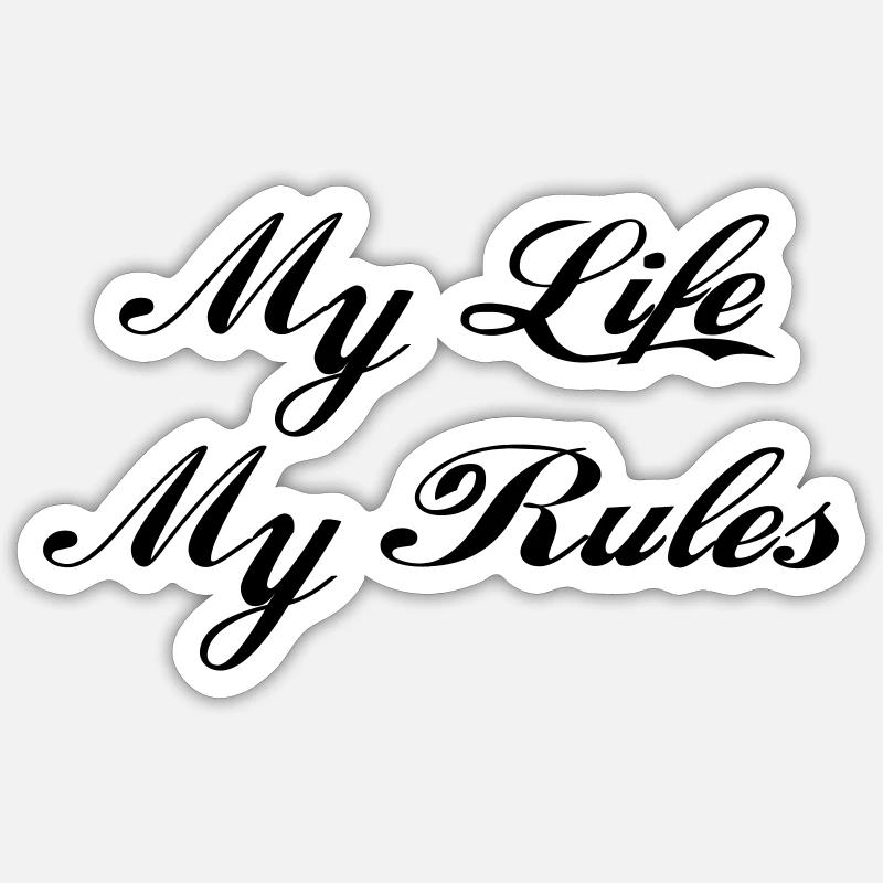 Sticker Größe S (10 x 10 cm) -