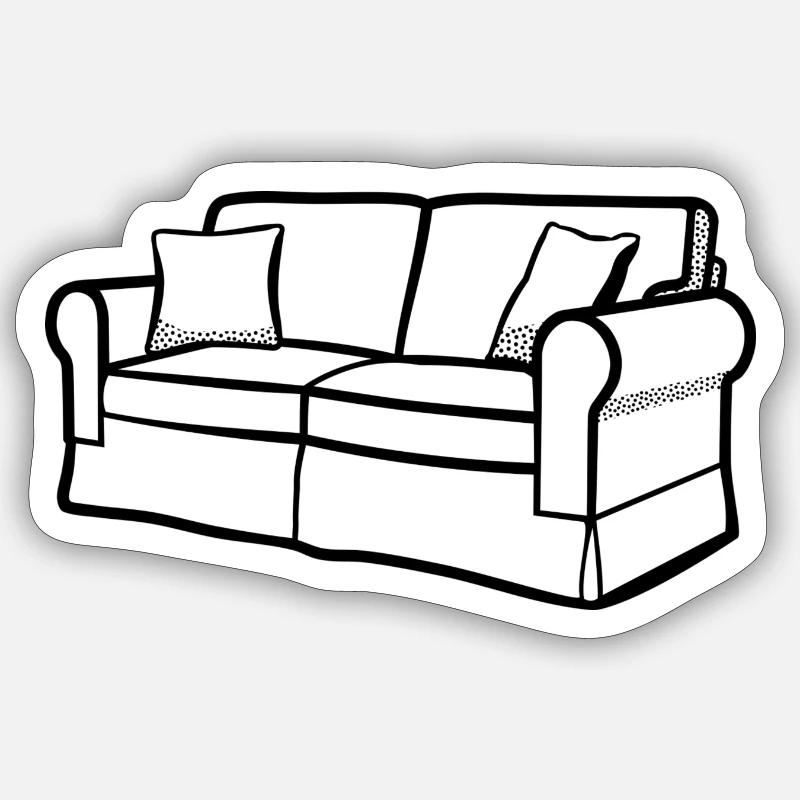 Sticker Größe S (10 x 10 cm) - 