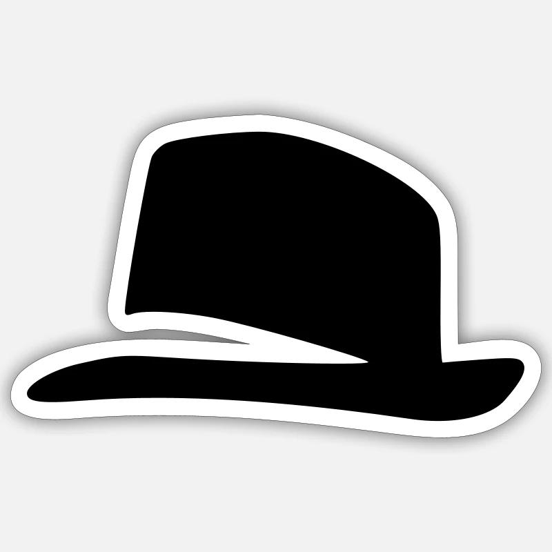 hat jackson Sticker size S (10 x 10 cm)