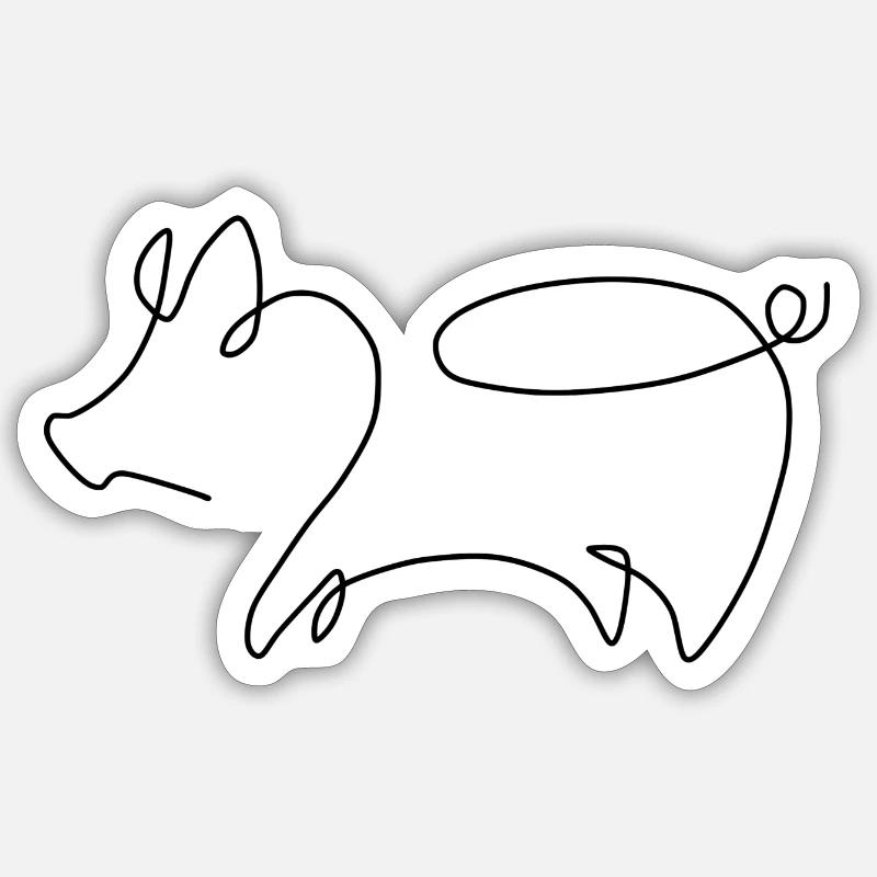 Sticker size S (10 x 10 cm) - 