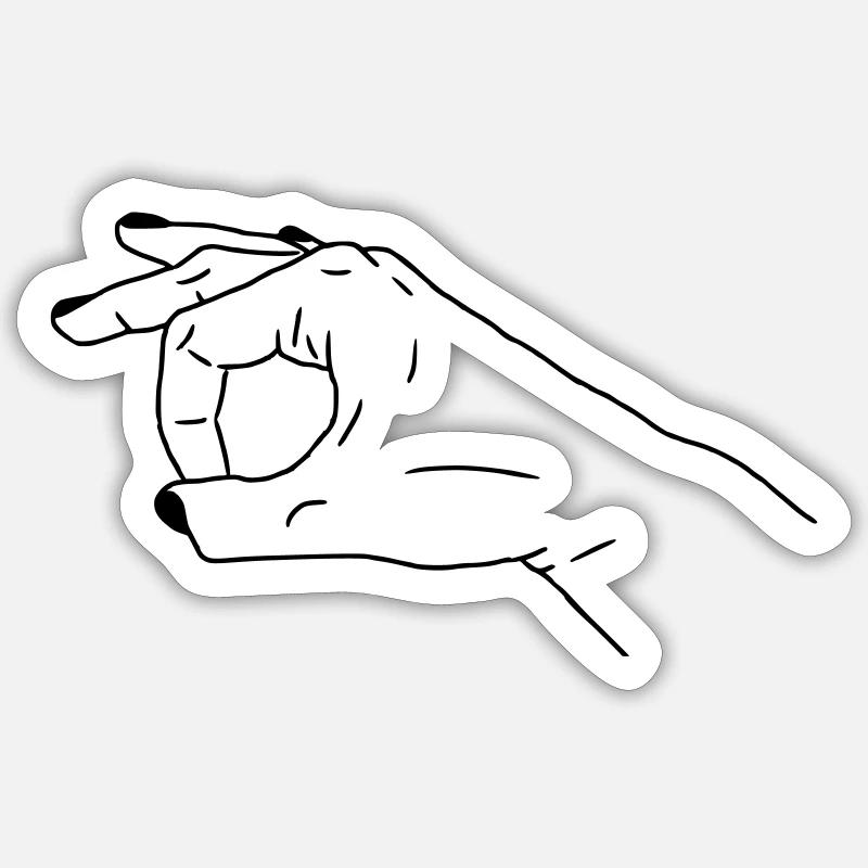 Sticker Größe S (10 x 10 cm) - 