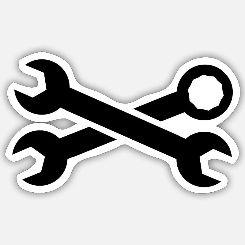 Sticker Größe S (10 x 10 cm) - 