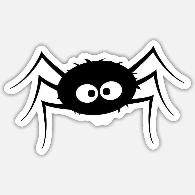spider Sticker size S (10 x 10 cm)