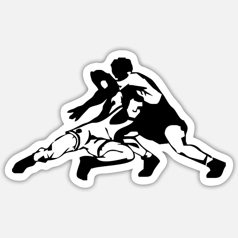 Ringer - Sticker Größe S (10 x 10 cm) - Mattweiß