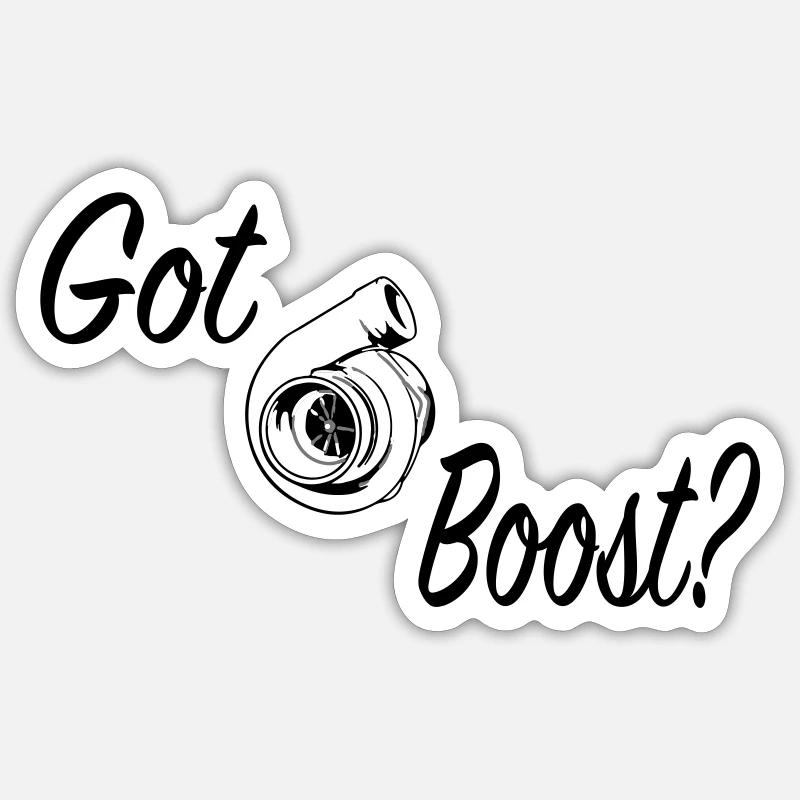 Vous avez Boost? Sticker taille S (10 x 10 cm)
