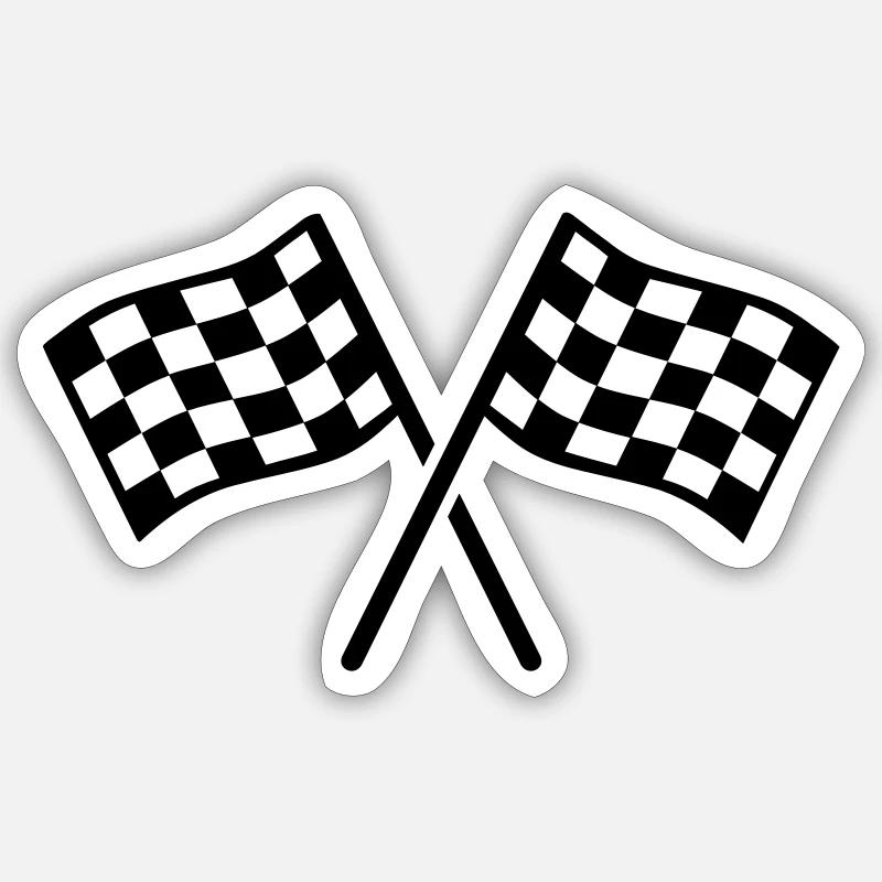 Goal flags Sticker size S (10 x 10 cm)