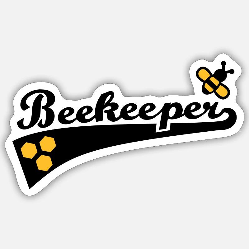Imker Sticker Größe S (10 x 10 cm)